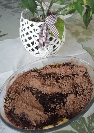Une photo de Pastere (gâteau de cheveux d'ange au chocolat)