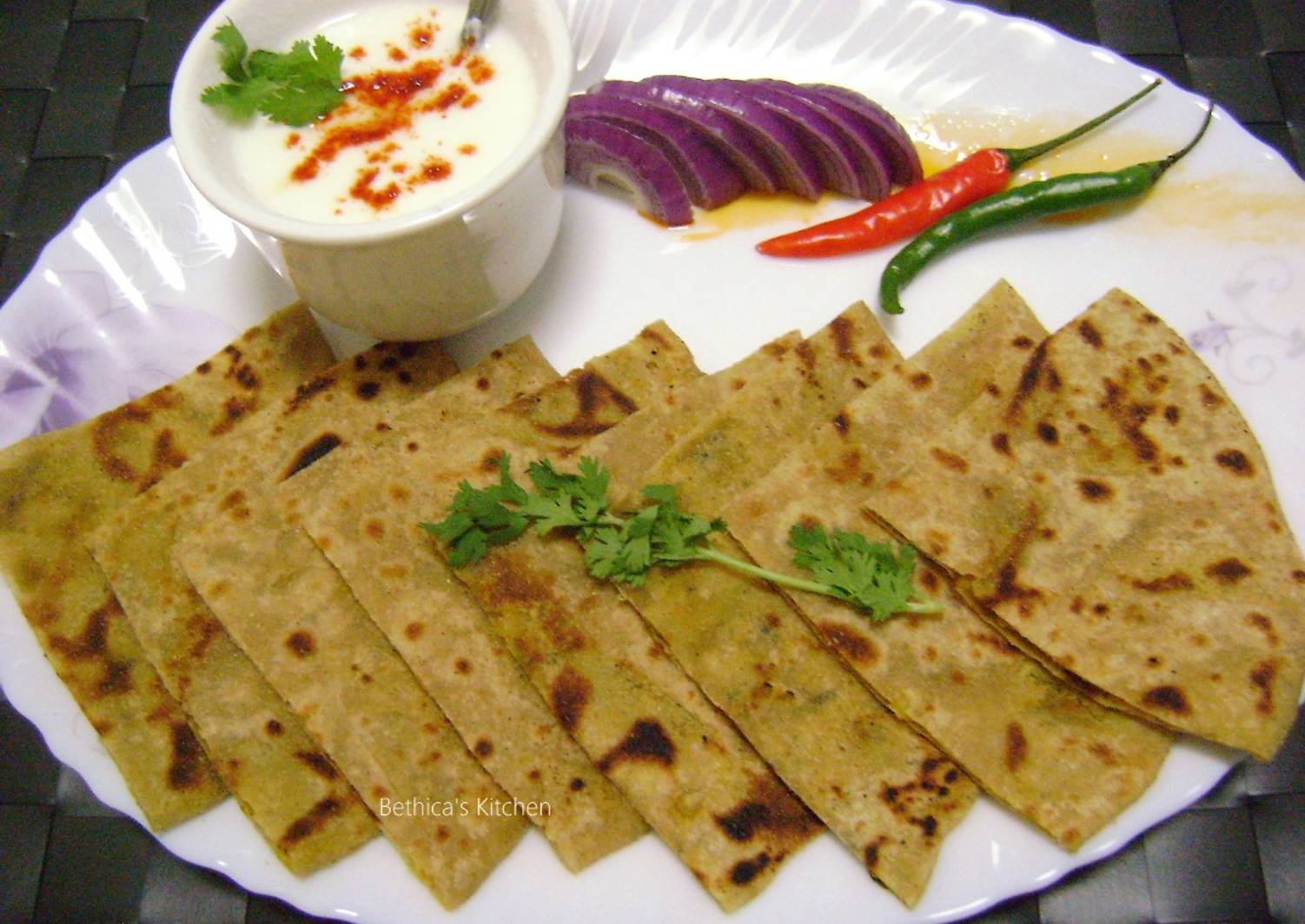 Chana Dal Paratha Recipe By Bethica Das Cookpad