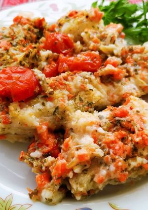Foto di BACCALÀ CON VERDURE😋😋😋