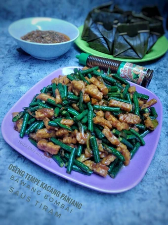 Langkah Mudah untuk Membuat Resep Oseng Tempe Kacang Panjang Bawang Bombai Saus Tiram yang Bisa Manjain Lidah Anti Ribet, Mantap Sekali