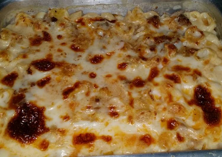 Recipe of Any-night-of-the-week Macarona bechamel my style