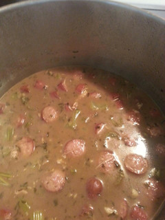 A picture of Super yummy easy gumbo.