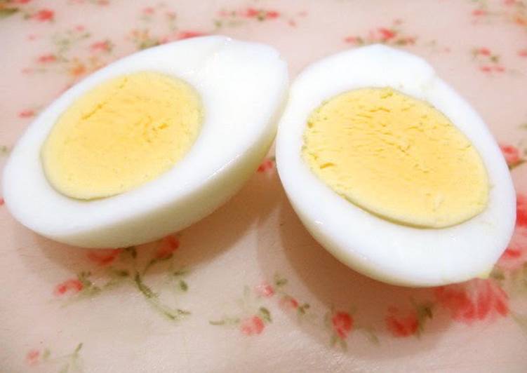 Recipe of Any-night-of-the-week Quick, Easy and Cheap! How To Hard-Boil Eggs