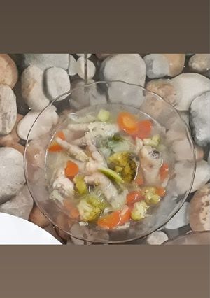 Foto resep Sop ceker ayam lada