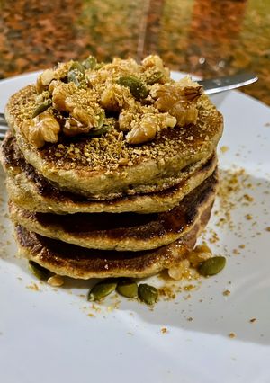 Foto resep Banana Oats Pancake 🥞
