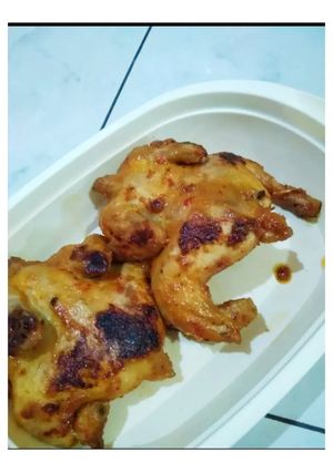 Foto resep Ayam Bakar Bumbu Rujak teflon