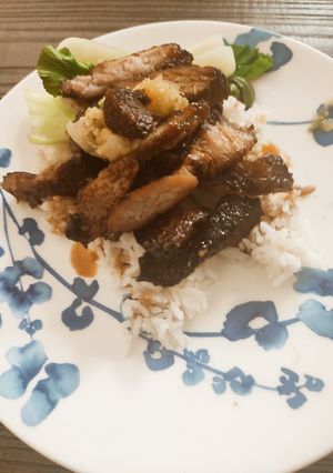 A picture of Hk BBQ pork (air fryer).