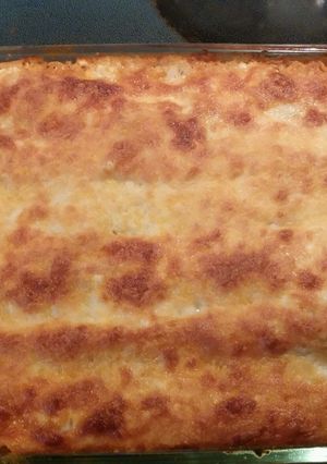 A picture of Kim's Lasagna.