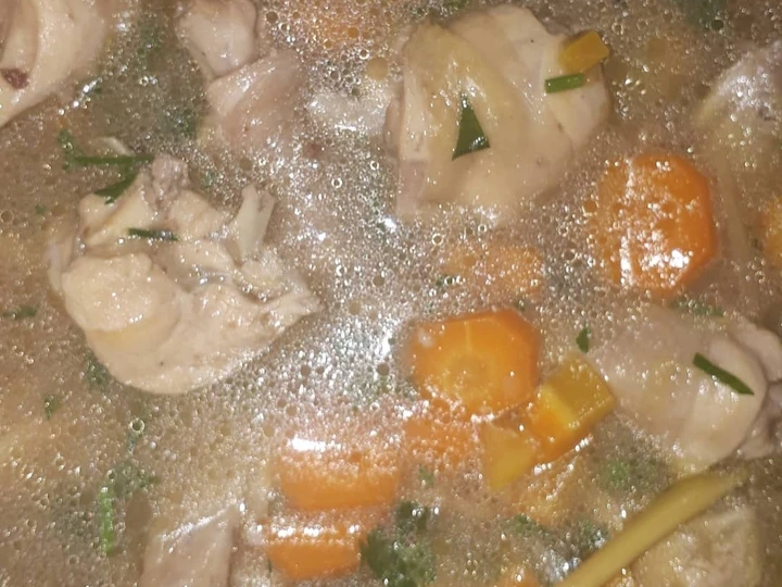 Langkah Gampang Membikin Resep Sup ayam kampung yang Bikin Ngiler Anti Ribet, Sempurna