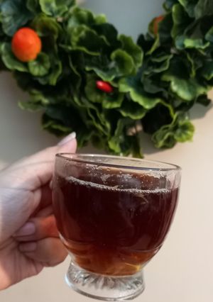 A picture of Persian kehwa.