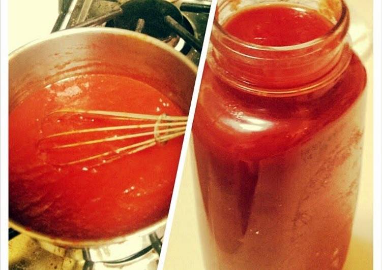Simple Way to Prepare Favorite Homemade Delicious Ketchup