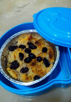 Foto resep Puding roti cinnamon ala Abdillah fam