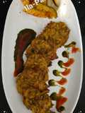 Methi Mango Baked Pakode