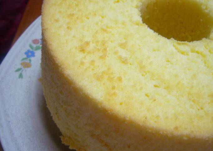 Oil-free Tofu Chiffon Cake