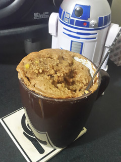 A picture of Banana cinnamon cake.