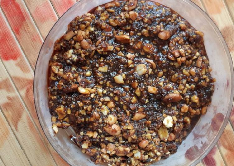 Bumbu rujak ekstra kacang