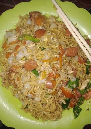 Foto resep Mie nyemek