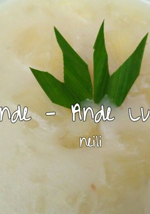 Foto resep Ande - Ande Lumut