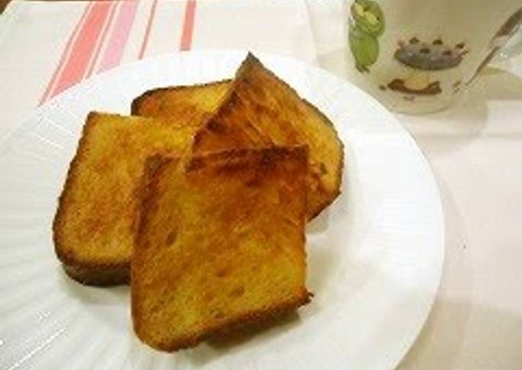 Recipe of Quick Crispy in an Oven French Toast