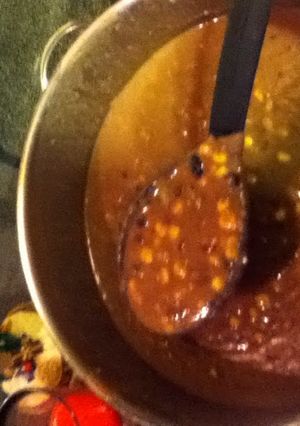 A picture of Mexican Soup.