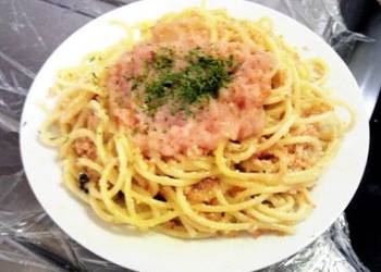 Easiest Way to Recipe Yummy Easy Tarako Spaghetti With Just A Few Ingredients