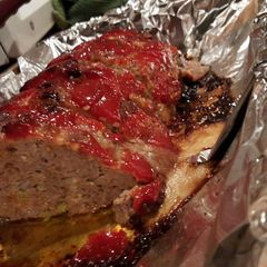 A picture of Simple and delicious Meatloaf- Hubby's Favorite.