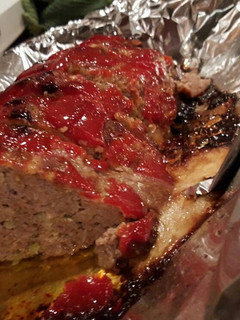 A picture of Simple and delicious Meatloaf- Hubby's Favorite.