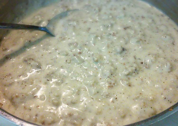 Step-by-Step Guide to Make Favorite Buttermilk Sausage Gravy