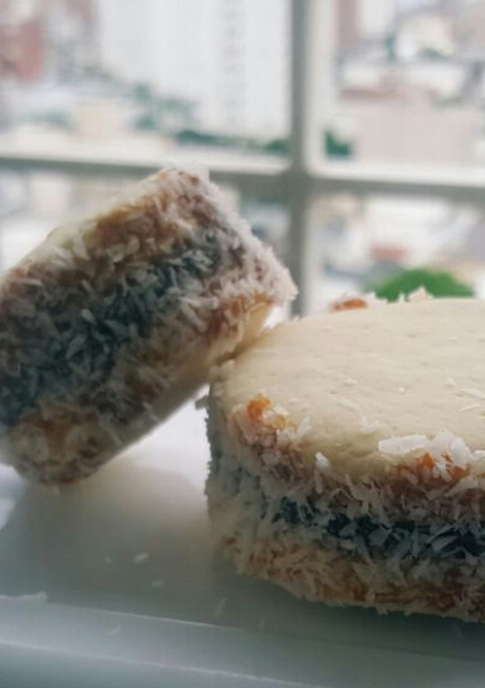 Una foto de Alfajores de maicena