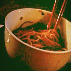 A picture of Japanese Soy Sauce Pasta.