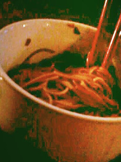 A picture of Japanese Soy Sauce Pasta.