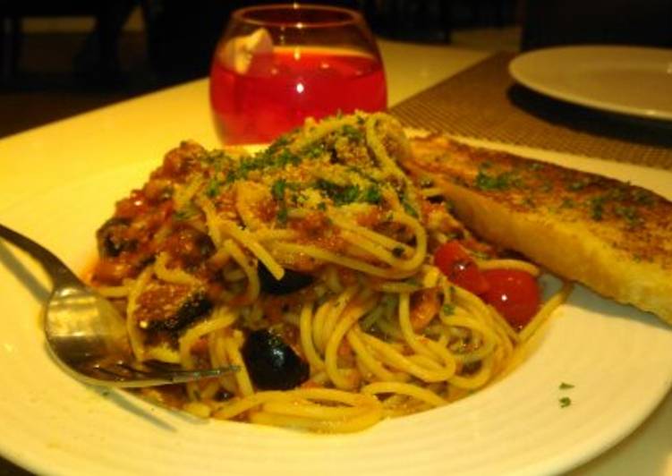 How to Make Any-night-of-the-week SPAGHETTI with Tomato Sauce