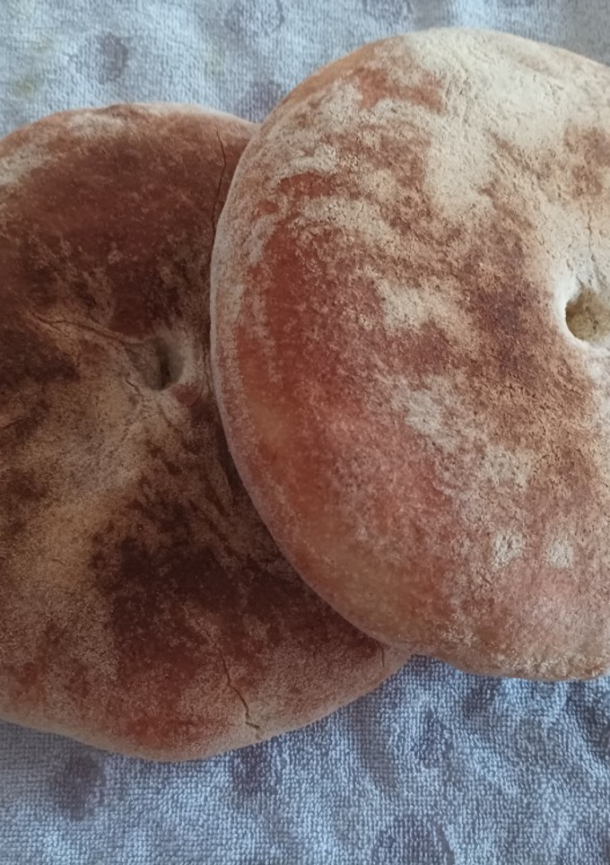 Una foto de Pan marroquí en el horno🫓