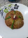 Empanada de plátano rellena