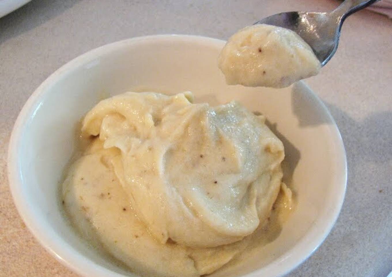 The deceptive Banana Ice cream.