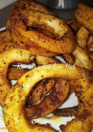 A picture of Calamari rings.