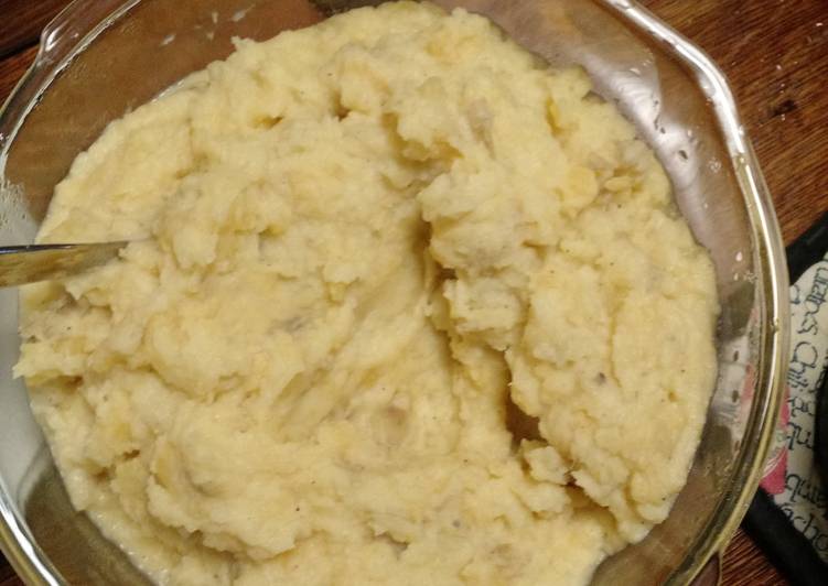 Mashed Potatoes and Rutabagas