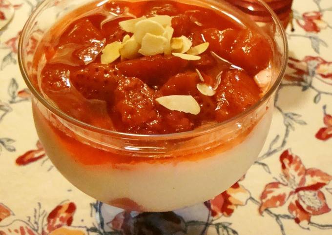 Simple Way to Make Fancy Strawberry and Rhubarb Tiramisu for Diet Recipe