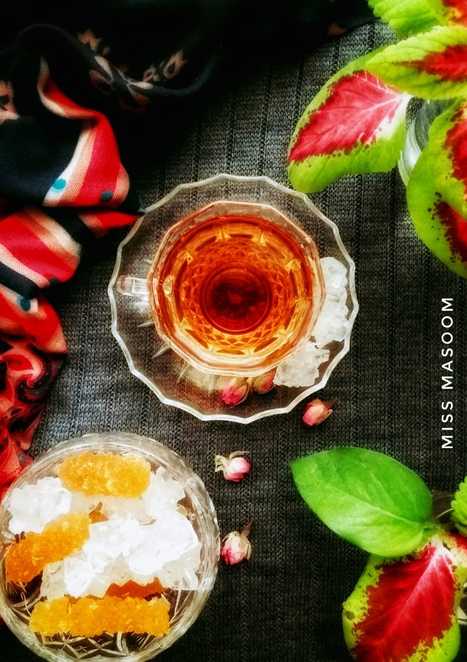 عکسی از دستور چای برگ سنا