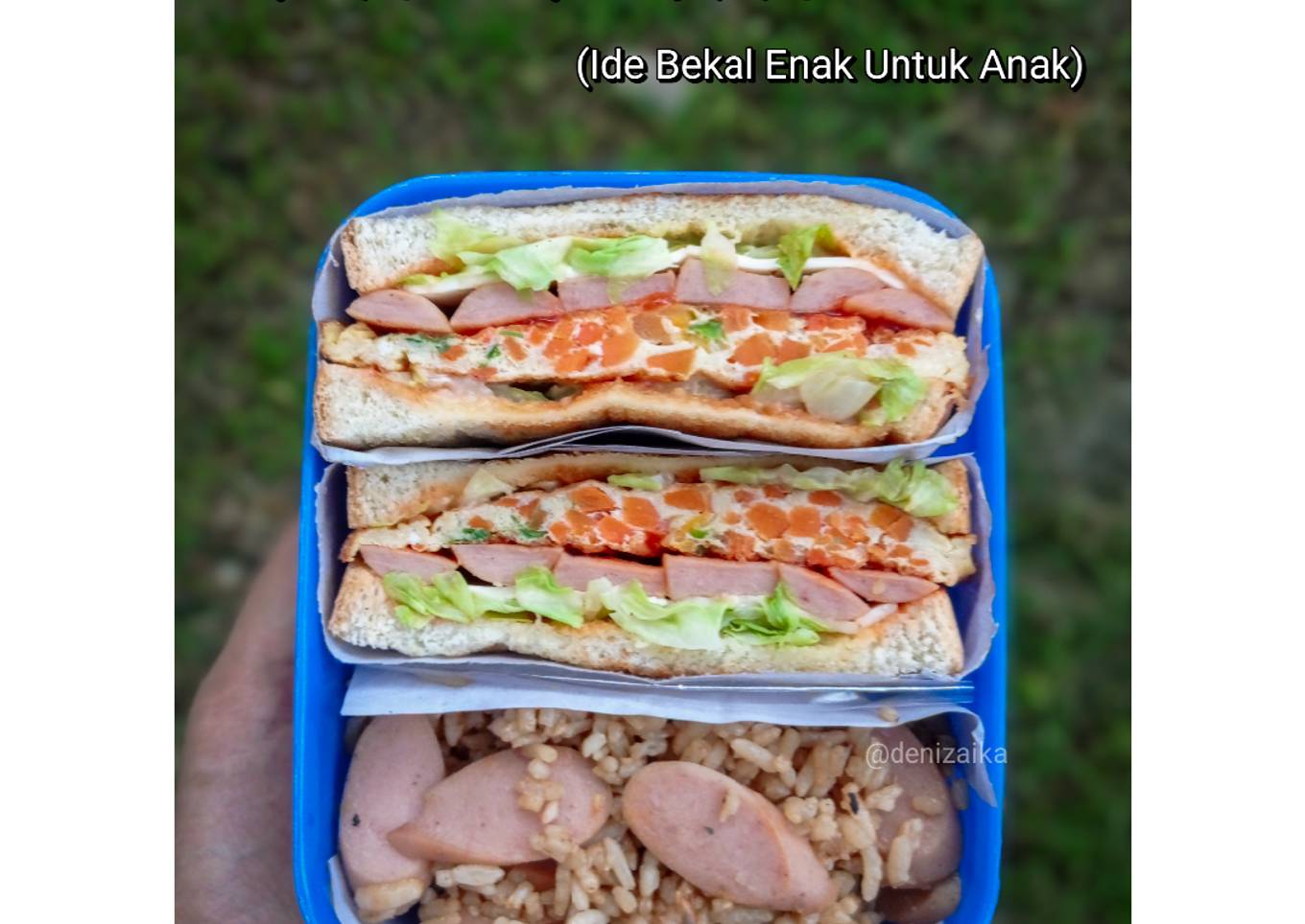 Korean Toast Bread (Bekal Anak)