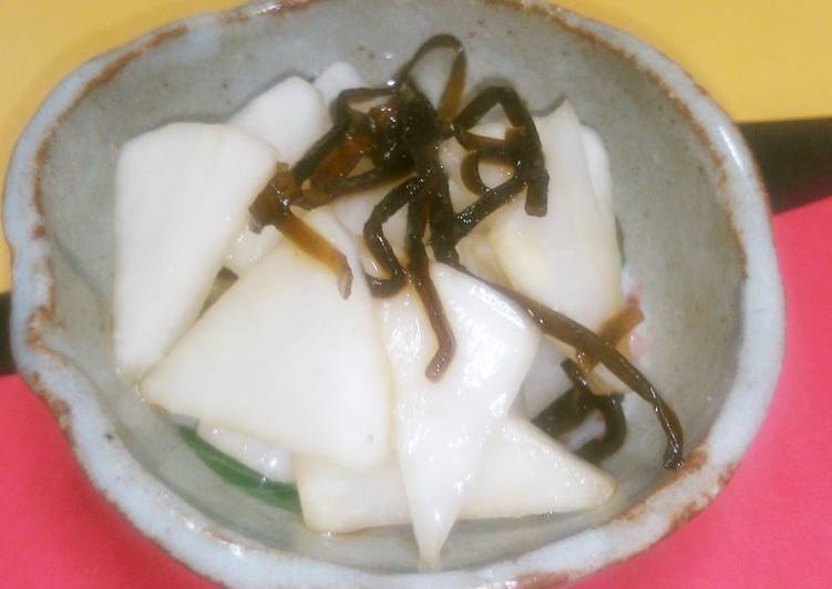 Simple Way to Prepare Quick Easy 5-Minute Daikon Radish Pickle