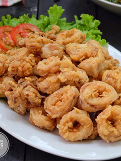 Foto resep Cumi goreng tepung praktis
