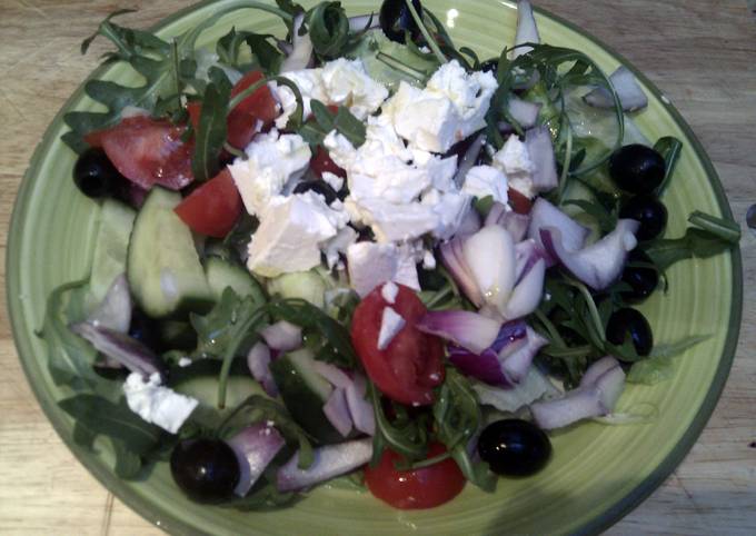 Step-by-Step Guide to Make Homemade tasty feta cheese salad