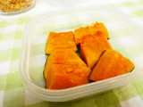 steamed kabocha