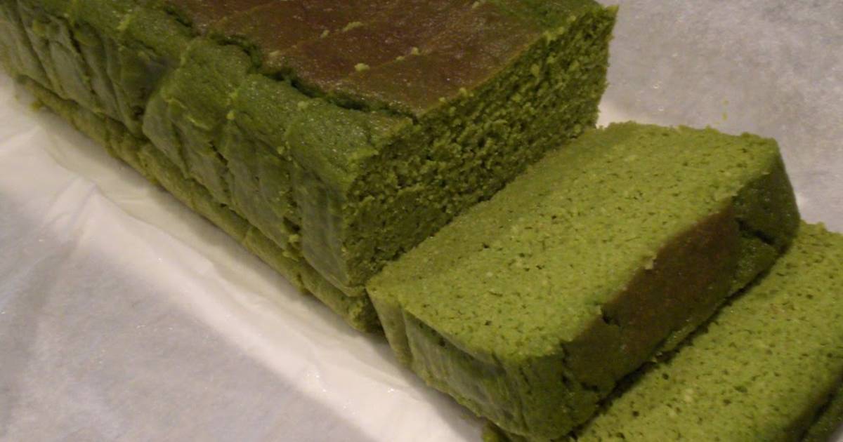 Matcha Cake with Okara (Soy Pulp) and Soy Milk Recipe by cookpad.japan