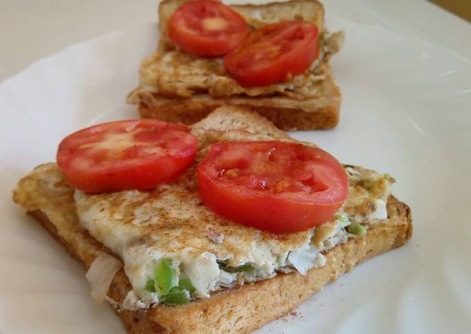 Egg & Tomato Sandwich Recipe 