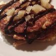 Hot cakes de avena y piña