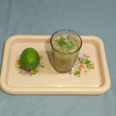A picture of Raw mango panna.