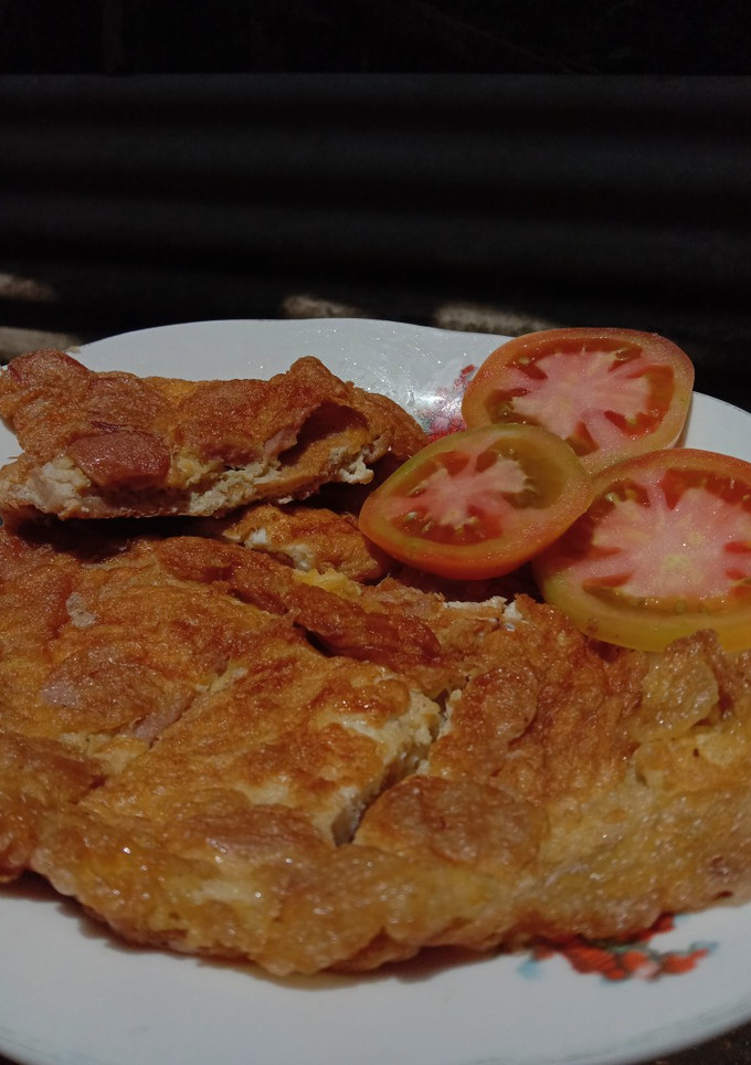 Foto resep Sosis Telur dadar