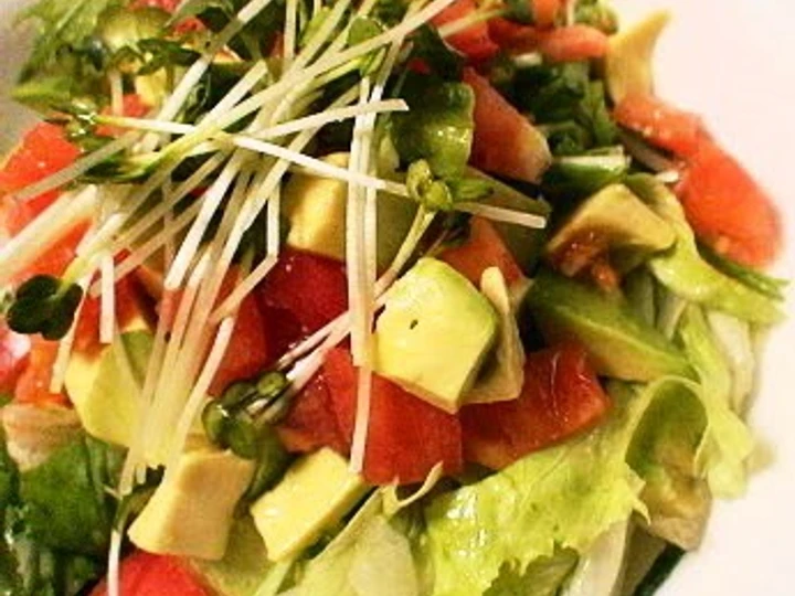 Easy Ways Prepare|Recipe} Avocado &amp;amp; Tomato Salad, So Delicious